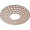 Ekena Millwork Fink Wood Fretwork Pierced Ceiling Medallion, Wood (Paint Grade), 26"OD x 9 1/2"ID x 3/8"T CMWP26X26X0375FFMF - alternate 2